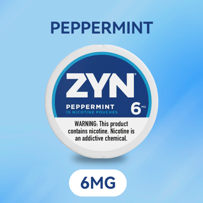 ZYN 6MG -Elevate Your Nicotine Journey- Chill | Cool Mint | Wintergreen | Citrus | Cinnamon | Coffee | Menthol | Peppermint | Smooth | Spearmint